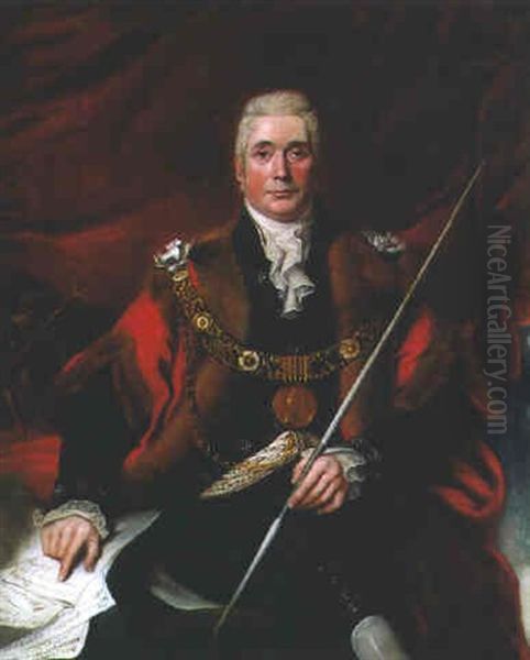 Portrait Of John Cash, Lord Mayor In Dublin - view 1