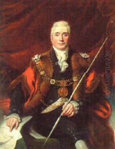 Portrait Of John Cash, Lord Mayor Of Dublin, Wearing Chain Of Office