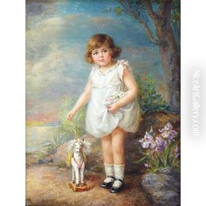 My Little Horse (portrait Of The Artist's Granddaughter My Little Horse (portrait Of The Artist's Granddaughter