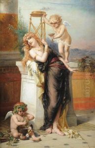 Allegory by Joseph Coomans