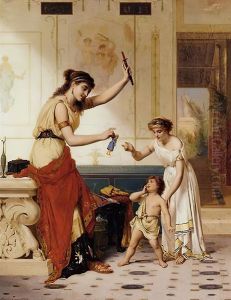 A Difficult Choice by Pierre Olivier Joseph Coomans