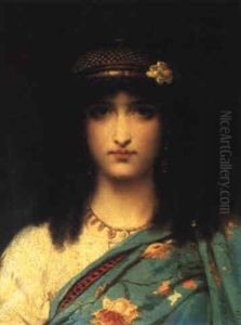 Portrait Of A Byzantine Woman