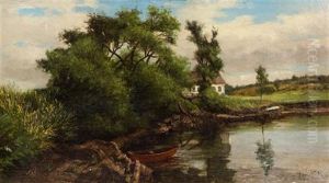 Landscape (pair) by Delbert Dana Coombs