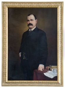Portrait Of Judge George Curtis Wing Of Auburn, Maine by Delbert Dana Coombs
