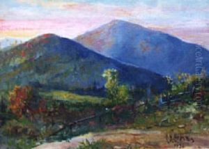 Mountain In Early Autumn by Delbert Dana Coombs