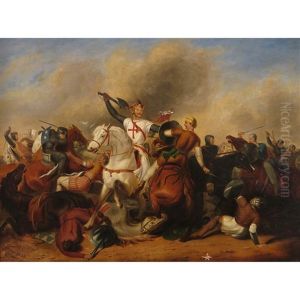 Richard I At The Battle Of Ascalon Richard I At The Battle Of Ascalon