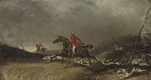 Hunting At Nursling, Full Cry - view 1