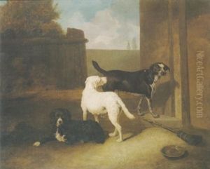 Sporting Dogs, Belonging To Lord Charles Vere Ferrers Townshend thumbnail