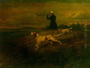 Pheasant Hunting by Abraham Cooper