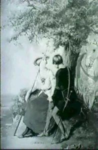 Prince Florizel Meets Perdita - Who Has Grown Up As The     Shepherd's Daughter