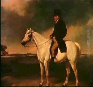 Portrait Of Mr. Worley Of The Royal                         Paddock, Hampton Court