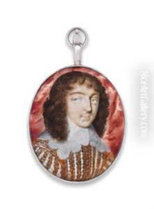 A Gentleman Called Monsigneur De Pesi; Red Curtain Background A Gentleman Called Monsigneur De Pesi; Red Curtain Background