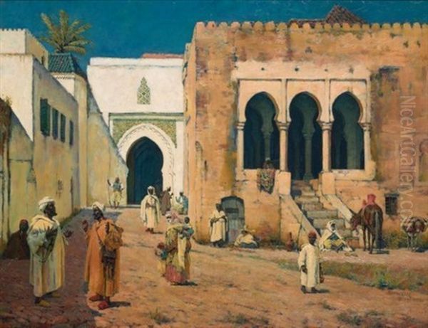 Devant La Mosquee - view 1