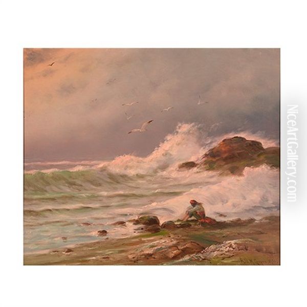 Figure At The Shore - view 1
