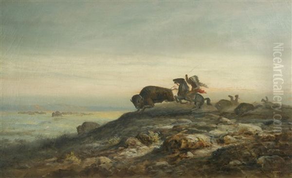 Buffalo Chase - view 1