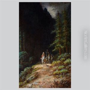 Santa Cruz Mountains by Astley David Middleton Cooper