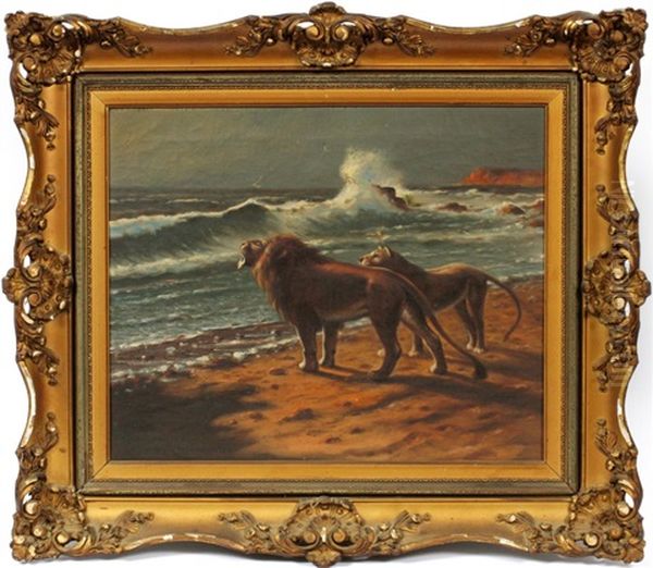 Lions At The Sea - view 1