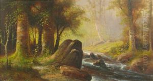 Forrest Stream by Astley David Middleton Cooper