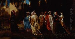 The Finding Of Baby Moses by Astley David Middleton Cooper