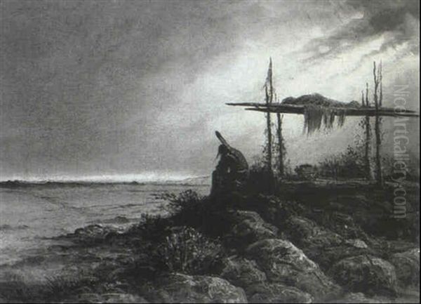 Indian Burial - view 1