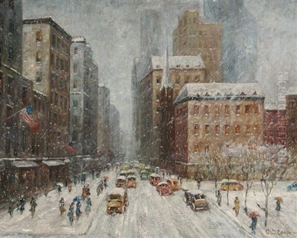 New York Winter Scene - view 1