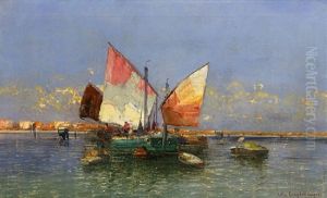 Italian Fishing Boats by Colin Campbell Cooper