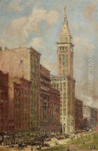 Metropolitan Life Insurance Tower, Madison Square by Colin Campbell Cooper