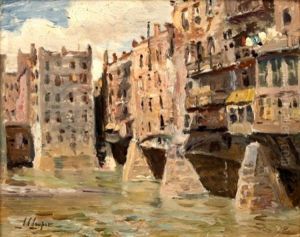 Venetian Scene by Colin Campbell Cooper