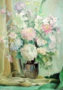 Still Life With Flowers In A Vase