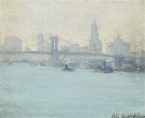Manhattan Bridge, New York by Colin Campbell Cooper