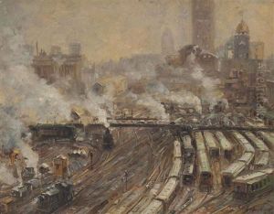 Grand Central by Colin Campbell Cooper