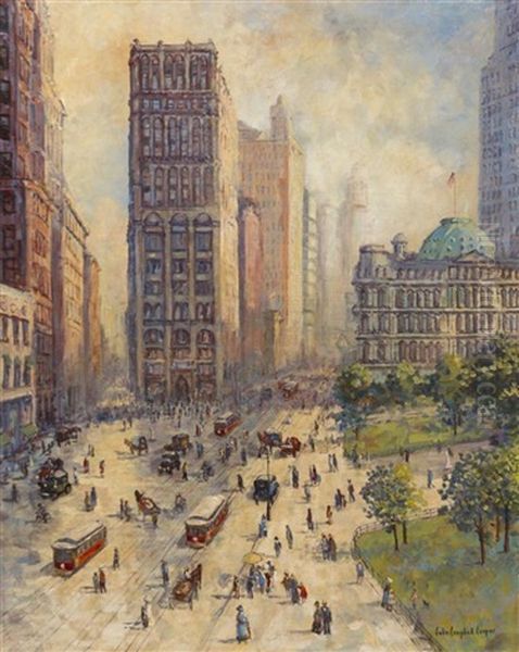 New York Street Scene - view 1