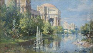 Palace Of Fine Arts And Reflecting Pool, Panama Pacific International Exposition, San Francisco by Colin Campbell Cooper
