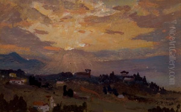 Valley Of The Arno (pair) - view 1