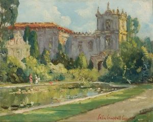 In Balboa Park, San Diego, California by Colin Campbell Cooper