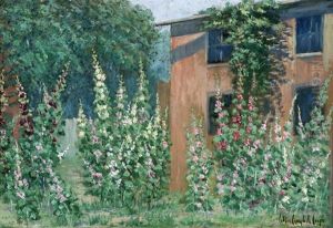 Hollyhock Garden