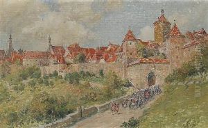 Approaching The Gates Of A City