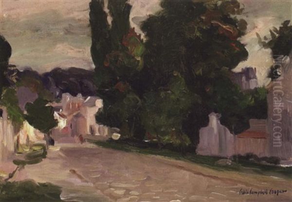 A Street Scene With Figures - view 1