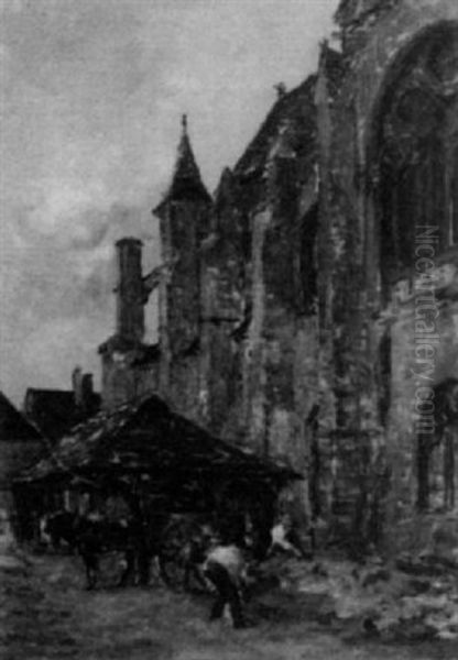 Church At Moret - view 1