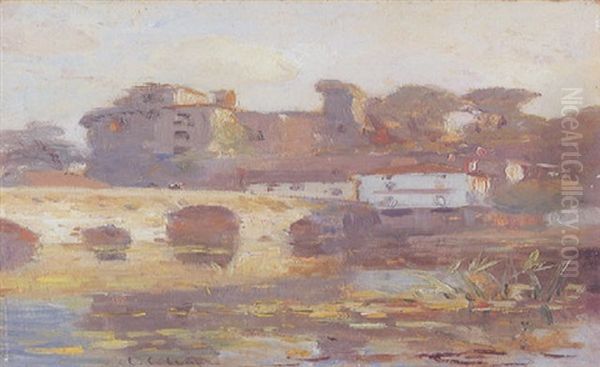 A Riverside European Town - view 1