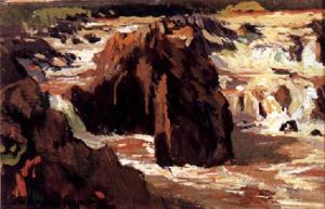 A Rocky Coast by Colin Campbell Cooper