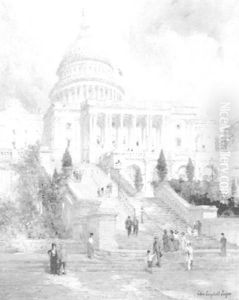 West Front Steps Of The Capital West Front Steps Of The Capital