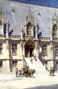 Bruges, Belgium by Colin Campbell Cooper