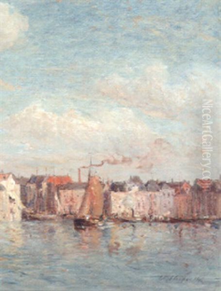 Harbor Scene, Amsterdam - view 1
