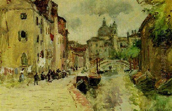 Canal In Venice - view 1