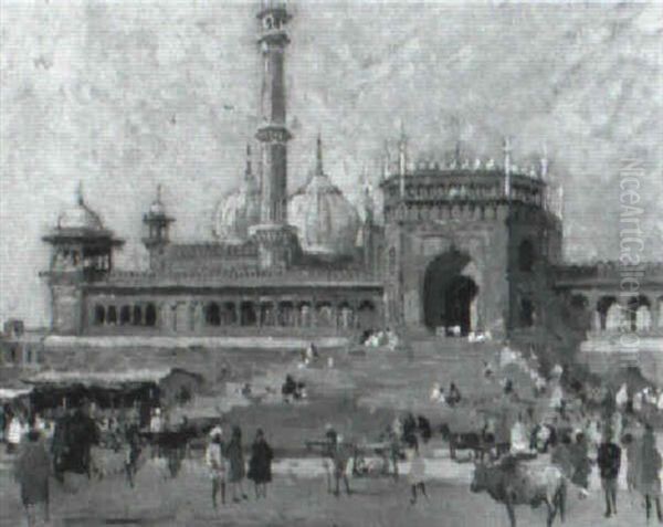 Study Of An East Indian Mosque - view 1