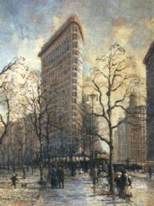 Flatiron Building by Colin Campbell Cooper
