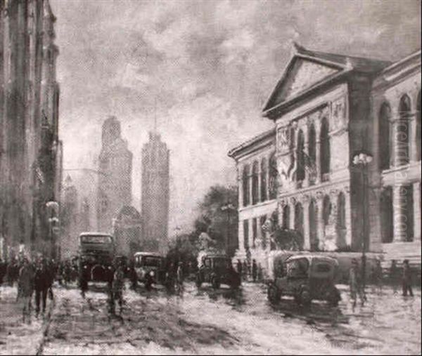 Michigan Avenue At The Art Institute - view 1