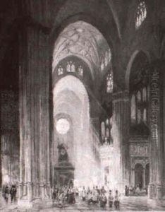 Cathedral Procession by Colin Campbell Cooper