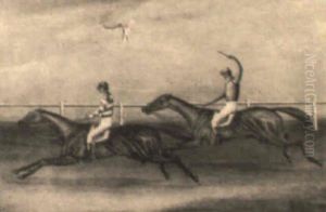Racing Towards The Finish Line by Edwin Cooper